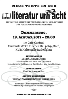 Literatur um 8 - 19.01.2017, Köln